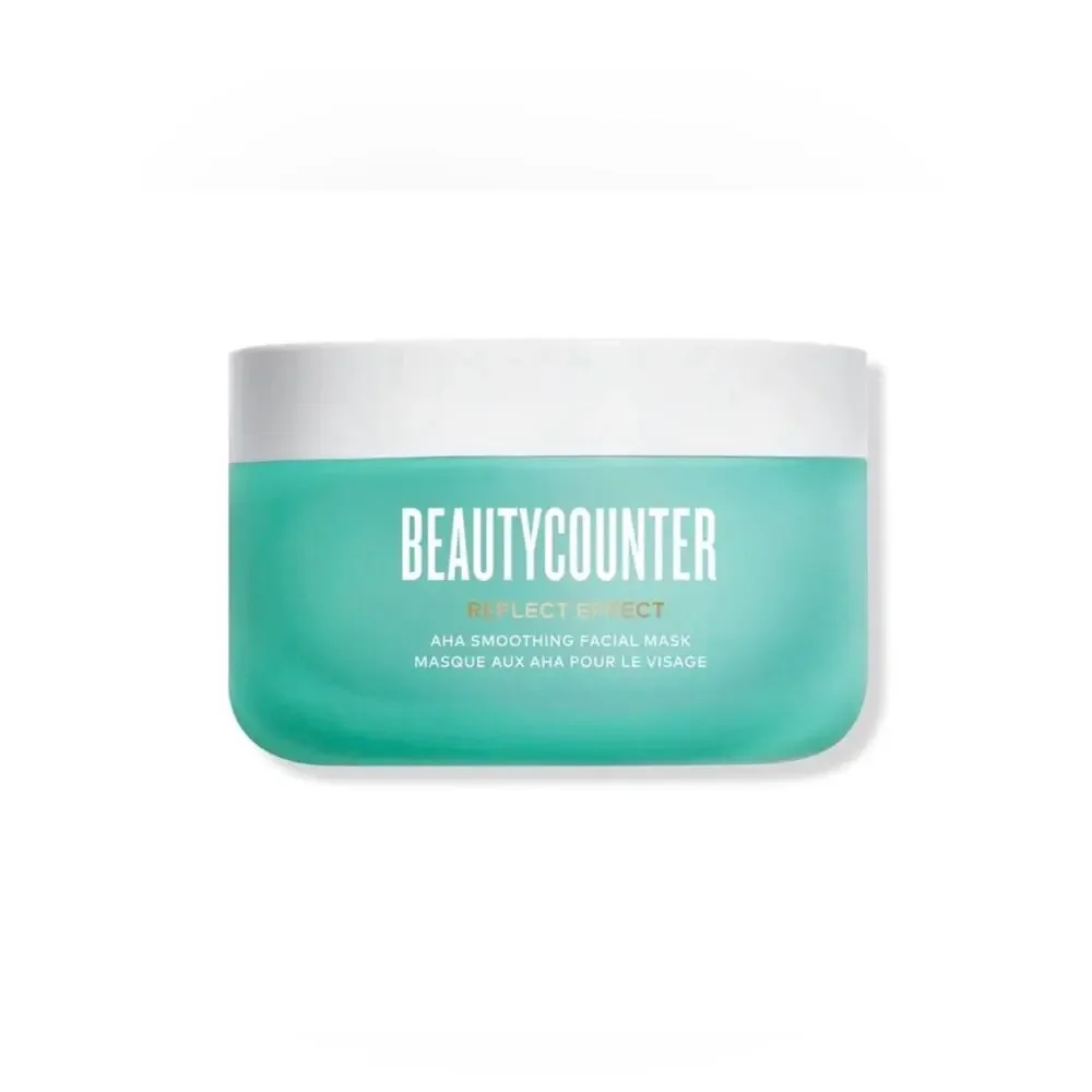 New beauty counter reflect effect aha smoothing facial mask